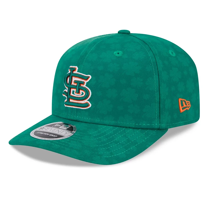 New Era Kelly St Louis Cardinals St Patrick's Day 9SEVENTY Adjustable Hat