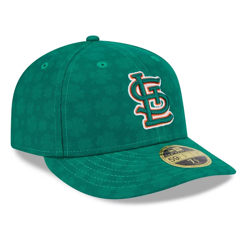 New Era Kelly St Louis Cardinals St Patrick's Day Low Profile 59FIFTY Fitted Hat