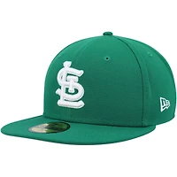 New Era Kelly St Louis Cardinals White Logo 59FIFTY Fitted Hat