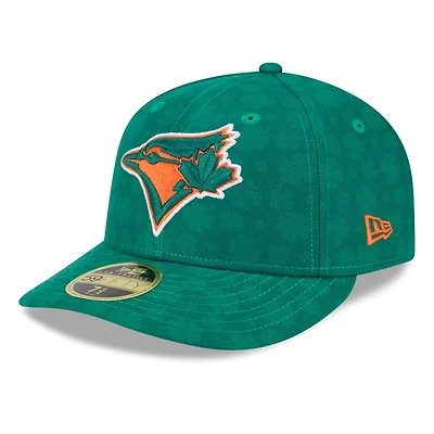 New Era Kelly Toronto Blue Jays St Patrick's Day Low Profile 59FIFTY Fitted Hat