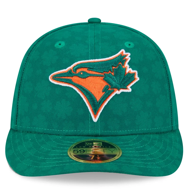 New Era Kelly Toronto Blue Jays St Patrick's Day Low Profile 59FIFTY Fitted Hat