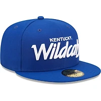 New Era Kentucky Wildcats Script Original 59FIFTY Fitted Hat