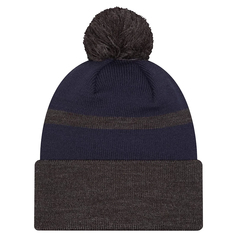 New Era LA Galaxy 2025 Kickoff Cuffed Knit Hat with Pom