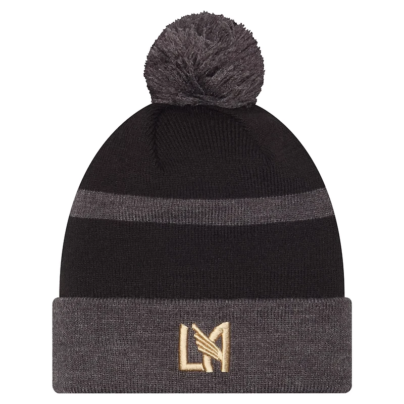 New Era LAFC 2025 Kickoff Cuffed Knit Hat with Pom