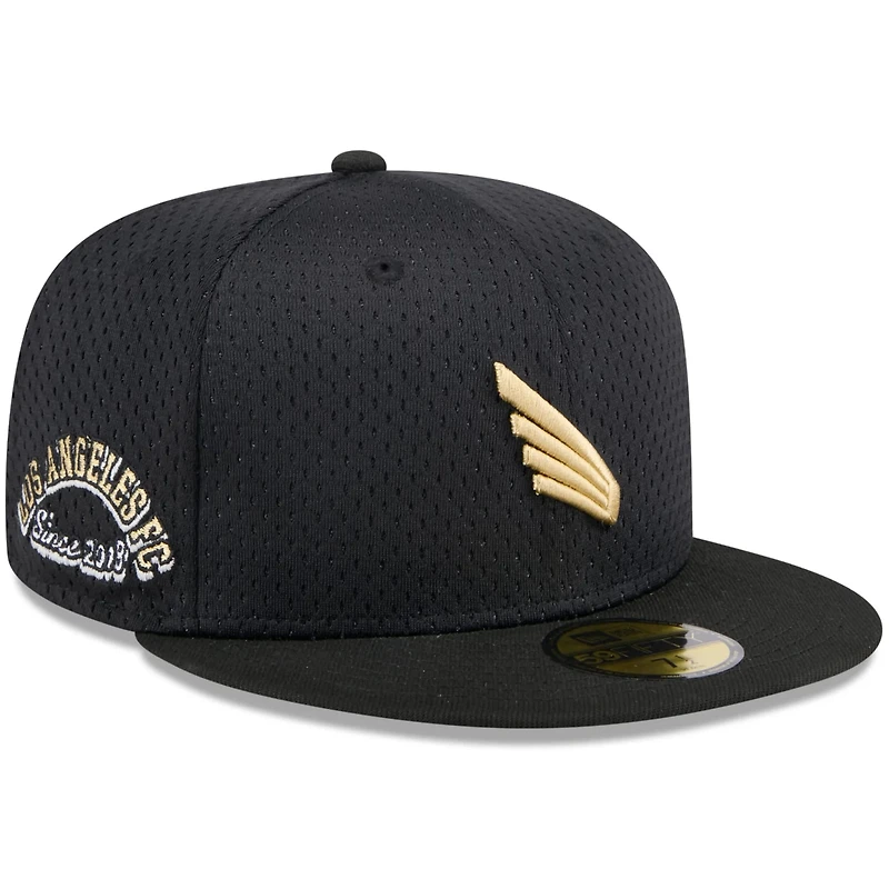 New Era LAFC Throwback Mesh 59FIFTY Fitted Hat