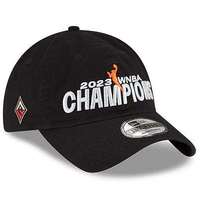 New Era Las Vegas Aces 2023 WNBA Finals Champions Locker Room 9TWENTY Adjustable Hat