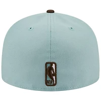 New Era Light /Brown Philadelphia 76ers Two-Tone 59FIFTY Fitted Hat