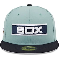 New Era Light /Navy Chicago White Sox Beach Kiss 59FIFTY Fitted Hat