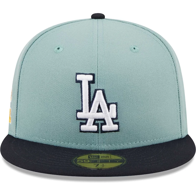 New Era Light /Navy Los Angeles Dodgers Beach Kiss 59FIFTY Fitted Hat