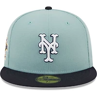 New Era Light /Navy New York Mets Beach Kiss 59FIFTY Fitted Hat