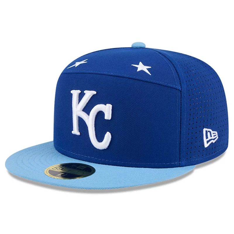 New Era Light Blue Kansas City s 2025 MLB All-Star Game Side Patch 59FIFTY Fitted Hat