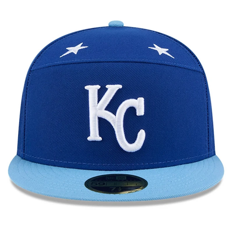 New Era Light Blue Kansas City s 2025 MLB All-Star Game Side Patch 59FIFTY Fitted Hat