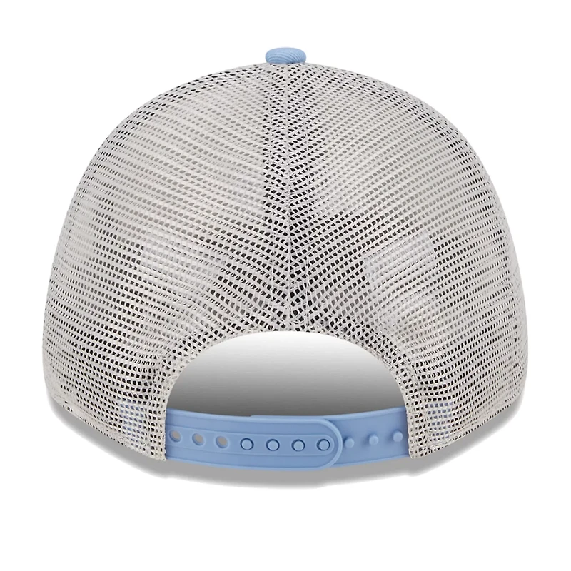 New Era /Light Blue Memphis Grizzlies Throwback Patch Trucker 9FORTY Adjustable Hat