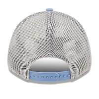 New Era /Light Blue Memphis Grizzlies Throwback Patch Trucker 9FORTY Adjustable Hat