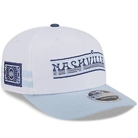 New Era Light Blue Nashville SC 2025 Third 9SEVENTY Stretch-Snap Hat
