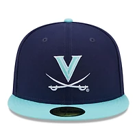 New Era /Light Blue Virginia Cavaliers 59FIFTY Fitted Hat