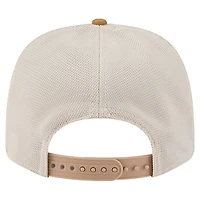 New Era Light Brown Chicago Bulls Two-Tone 9SEVENTY Adjustable Trucker Hat