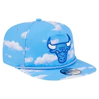 New Era Light Chicago Bulls Head in the Clouds Golfer Rope Adjustable Hat