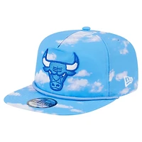 New Era Light Chicago Bulls Head in the Clouds Golfer Rope Adjustable Hat