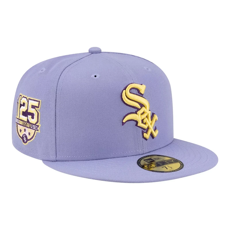 New Era Light Chicago White Sox Lavender Bloom 59FIFTY Fitted Hat