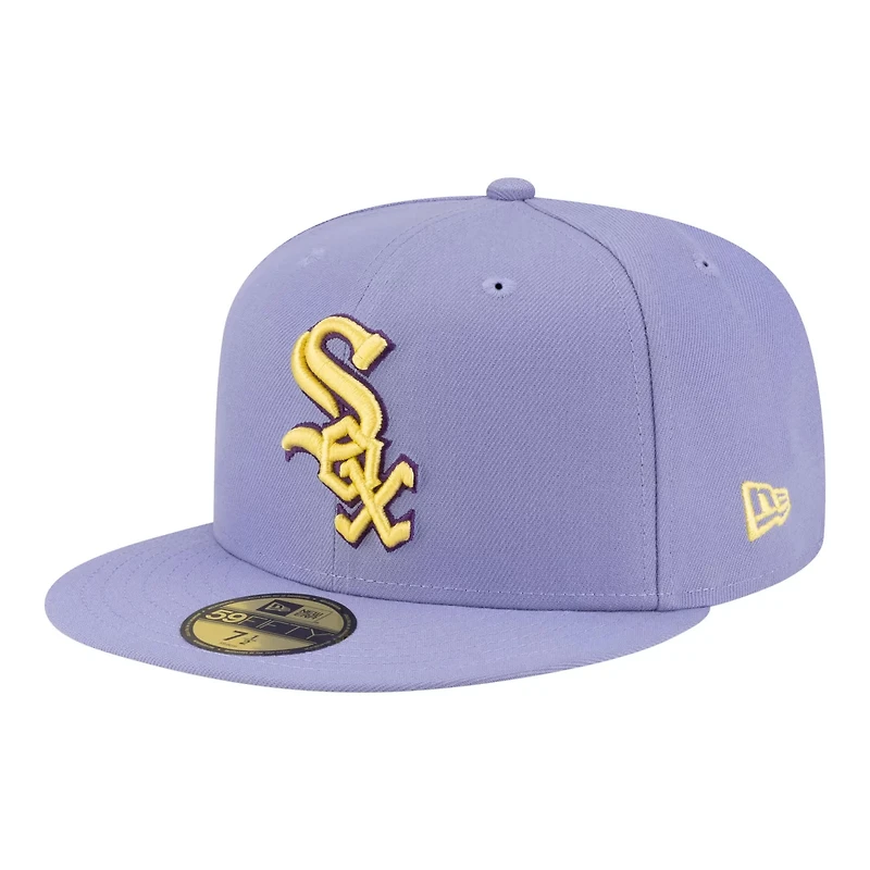 New Era Light Chicago White Sox Lavender Bloom 59FIFTY Fitted Hat