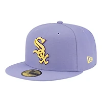 New Era Light Chicago White Sox Lavender Bloom 59FIFTY Fitted Hat