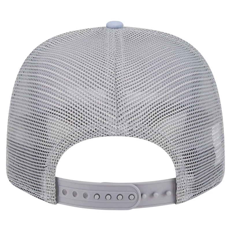 New Era Light Gray Atlanta Hawks Adventure Aloha Pattern 9SEVENTY Stretch-Snap Hat