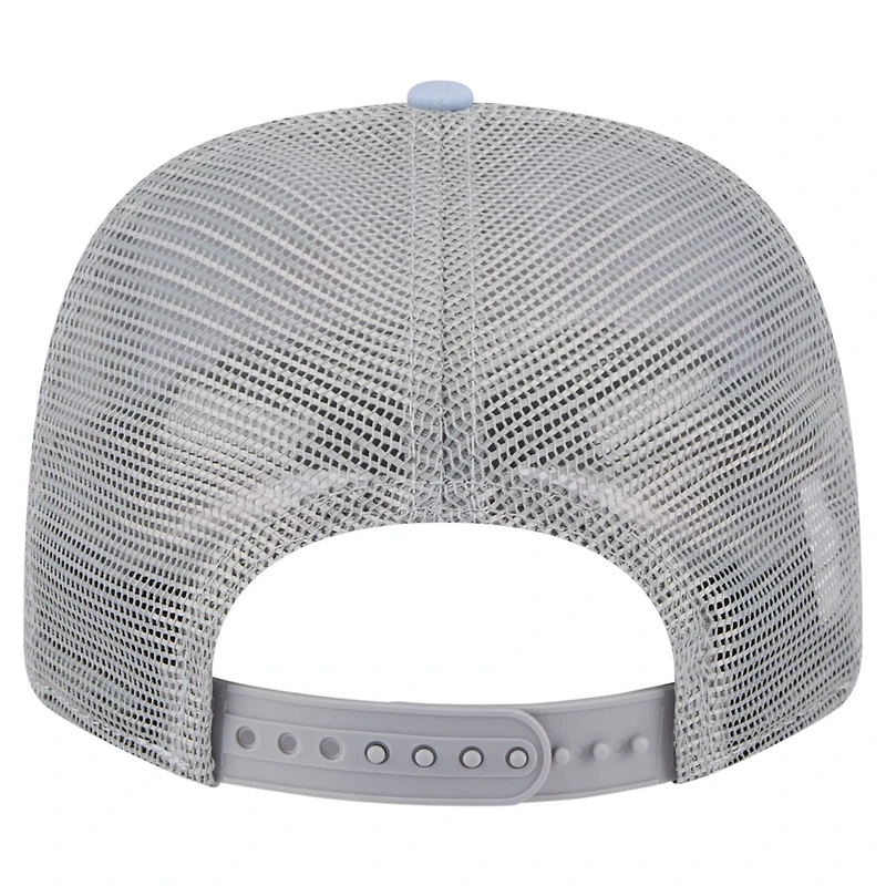 New Era Light Gray San Antonio Spurs Adventure Aloha Pattern 9SEVENTY Stretch-Snap Hat