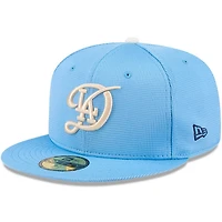 New Era Light Los Angeles Dodgers City Connect Batting Practice 59FIFTY Fitted Hat