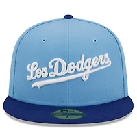 New Era Light Los Angeles Dodgers Cooperstown Collection Retro City 59FIFTY Fitted Hat