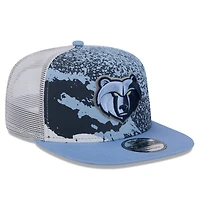 New Era Light Memphis Grizzlies Court Sport Speckle 9FIFTY Snapback Hat