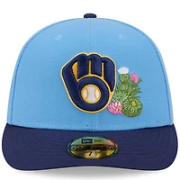New Era Light Navy Milwaukee Brewers 2026 Spring Training 59FIFTY Fitted Hat