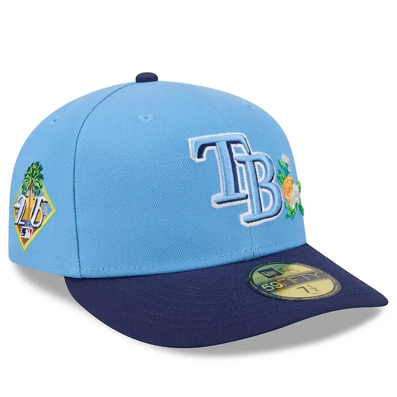 New Era Light Navy Tampa Bay Rays 2026 Spring Training 59FIFTY Fitted Hat