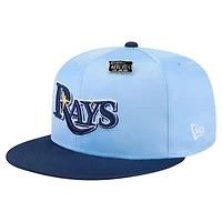 New Era Light Navy Tampa Bay Rays Satin 59FIFTY Fitted Hat