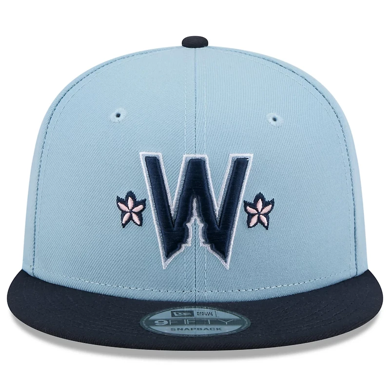 New Era Light Navy Washington Nationals 2025 City Connect 9FIFTY Snapback Hat