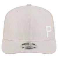 New Era Light Pittsburgh Pirates Flawless 9SEVENTY Stretch-Snap Hat