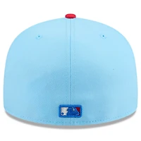 New Era Light Red Boston Red Sox 2025 Fourth of July 59FIFTY Fitted Hat