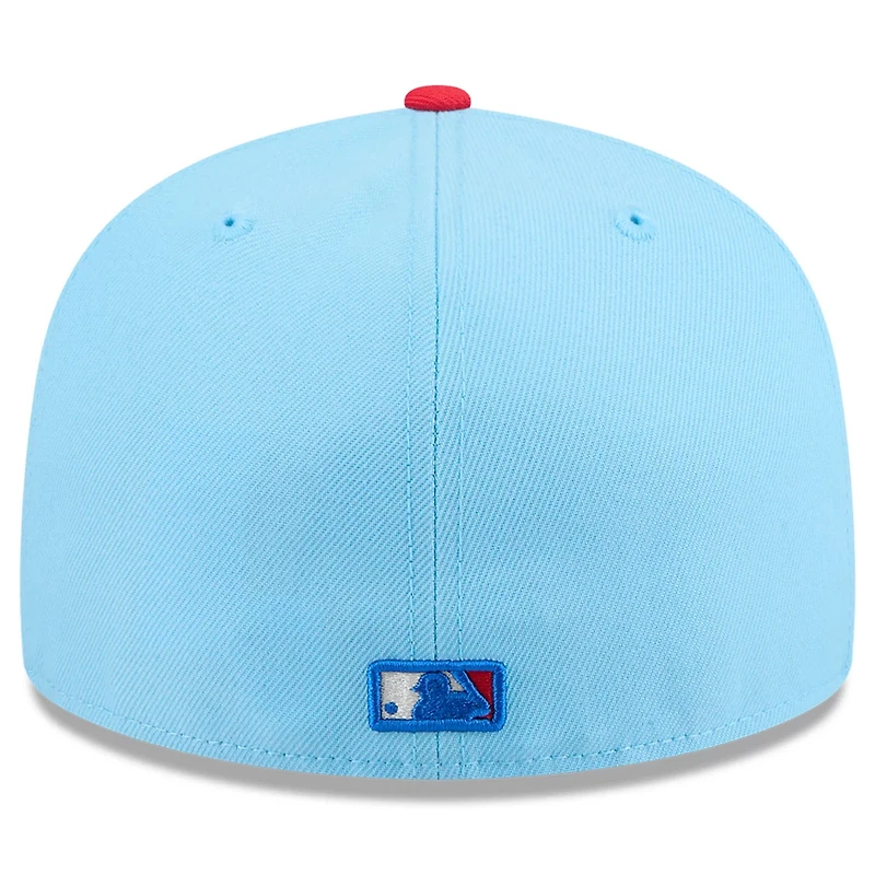 New Era Light Red Los Angeles Angels 2025 Fourth of July 59FIFTY Fitted Hat