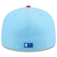 New Era Light Red Los Angeles Angels 2025 Fourth of July 59FIFTY Fitted Hat