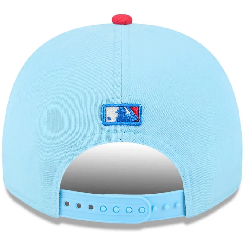 New Era Light Red Los Angeles Angels 2025 Fourth of July Golfer Snapback Hat