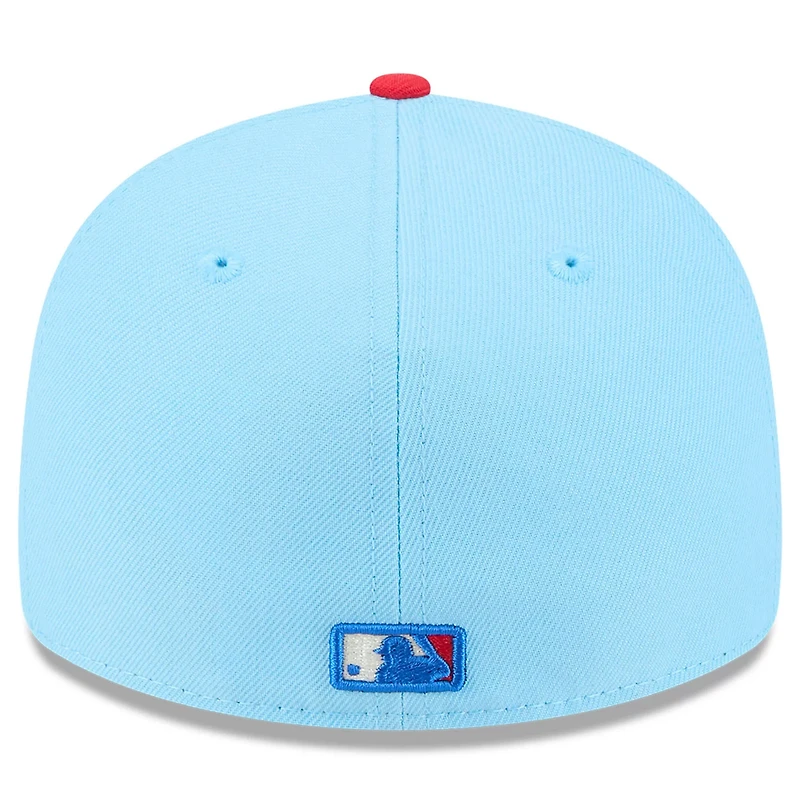 New Era Light Red Minnesota Twins 2025 Fourth of July Low Profile 59FIFTY Fitted Hat