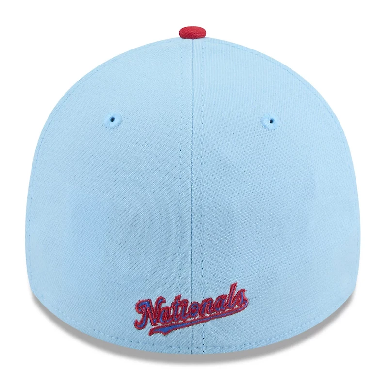 New Era Light Red Washington Nationals 2025 Fourth of July 39THIRTY Flex Hat