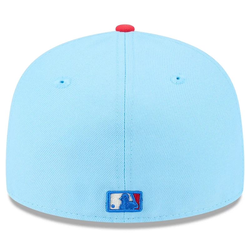 New Era Light Red Washington Nationals 2025 Fourth of July Low Profile 59FIFTY Fitted Hat