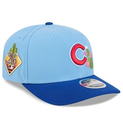 New Era Light Royal Chicago Cubs 2026 Spring Training 9SEVENTY Adjustable Hat