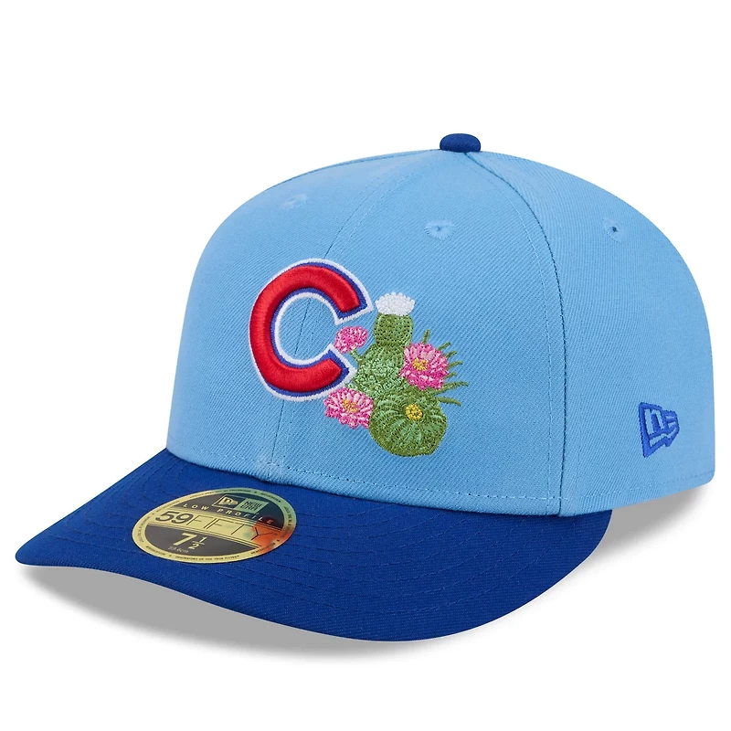 New Era Light Royal Chicago Cubs 2026 Spring Training Low Profile 59FIFTY Fitted Hat