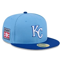 New Era Light Royal Kansas City Royals 2026 Baseball Hall of Fame 59FIFTY Fitted Hat