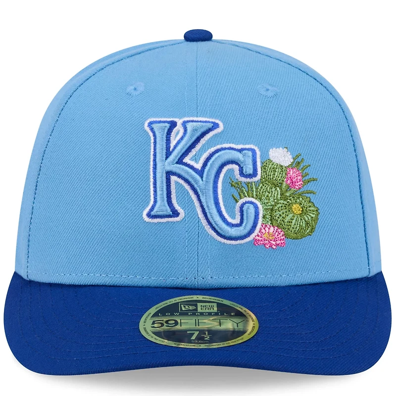 New Era Light Royal Kansas City Royals 2026 Spring Training Low Profile 59FIFTY Fitted Hat