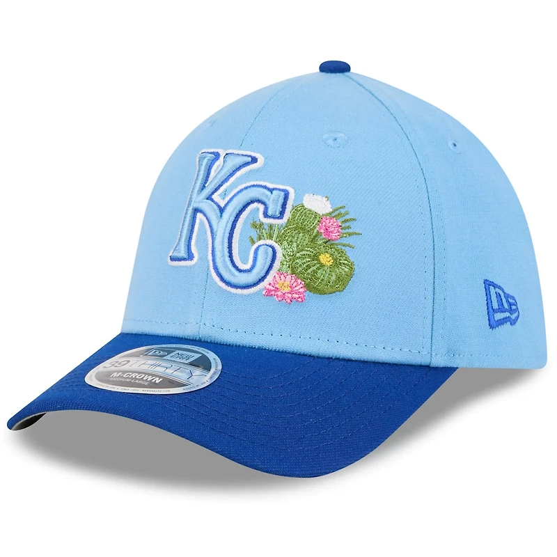 New Era Light Royal Kansas City Royals 2026 Spring Training M-Crown 39THIRTY Flex Hat