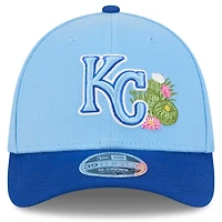 New Era Light Royal Kansas City Royals 2026 Spring Training M-Crown 39THIRTY Flex Hat