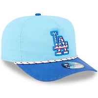 New Era Light Royal Los Angeles Dodgers 2025 Fourth of July Golfer Snapback Hat